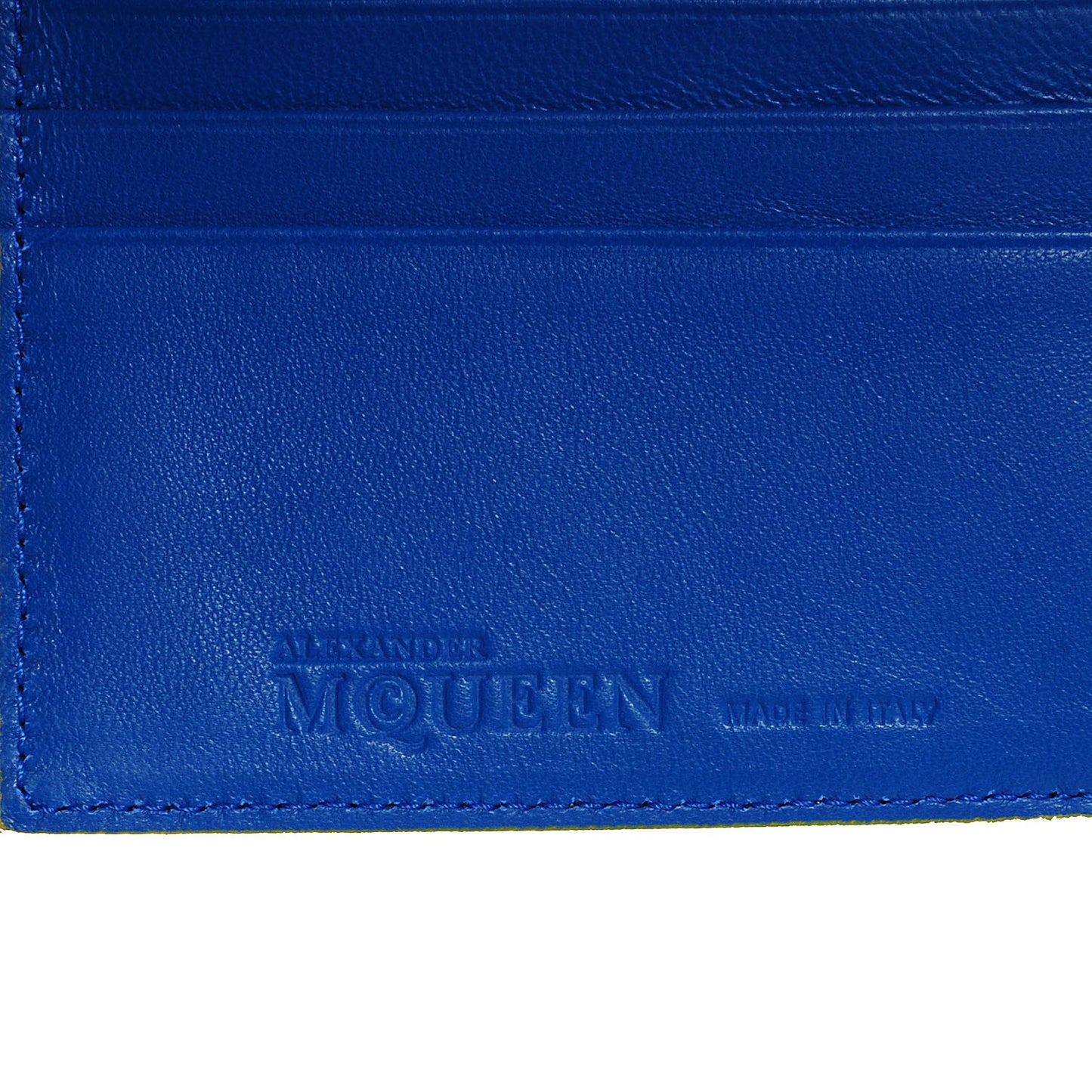 Leather Embossed Ribcage Billfold Wallet