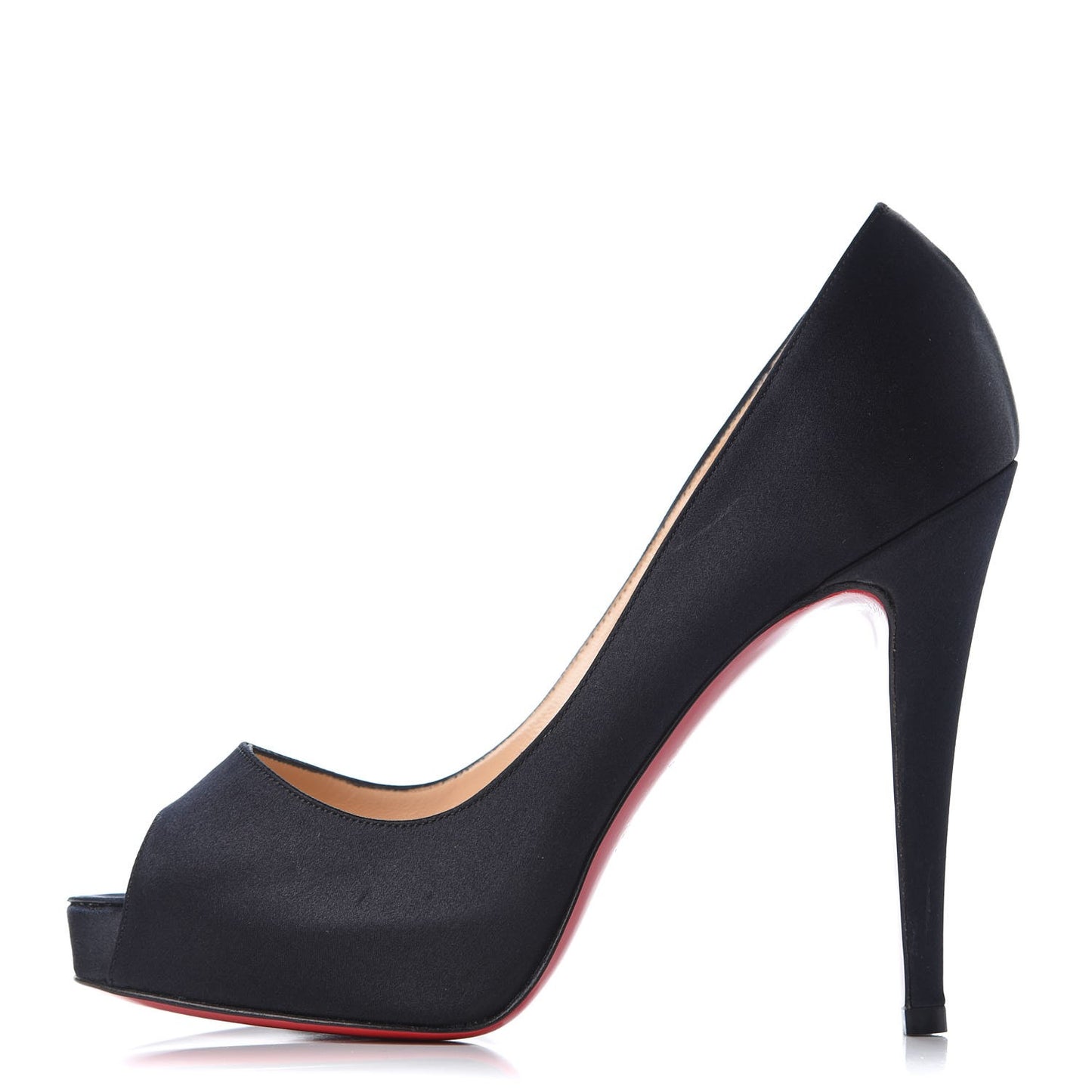 Satin Very Prive 120 Pumps 35.5 Black