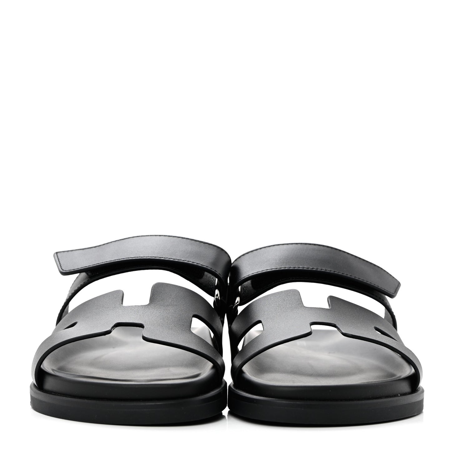 Calfskin Womens Chypre Sandals 38 Black