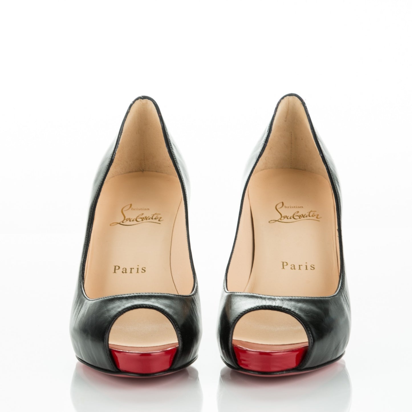 Kid Mater Claude 85 Platform Pumps 37 Black Red