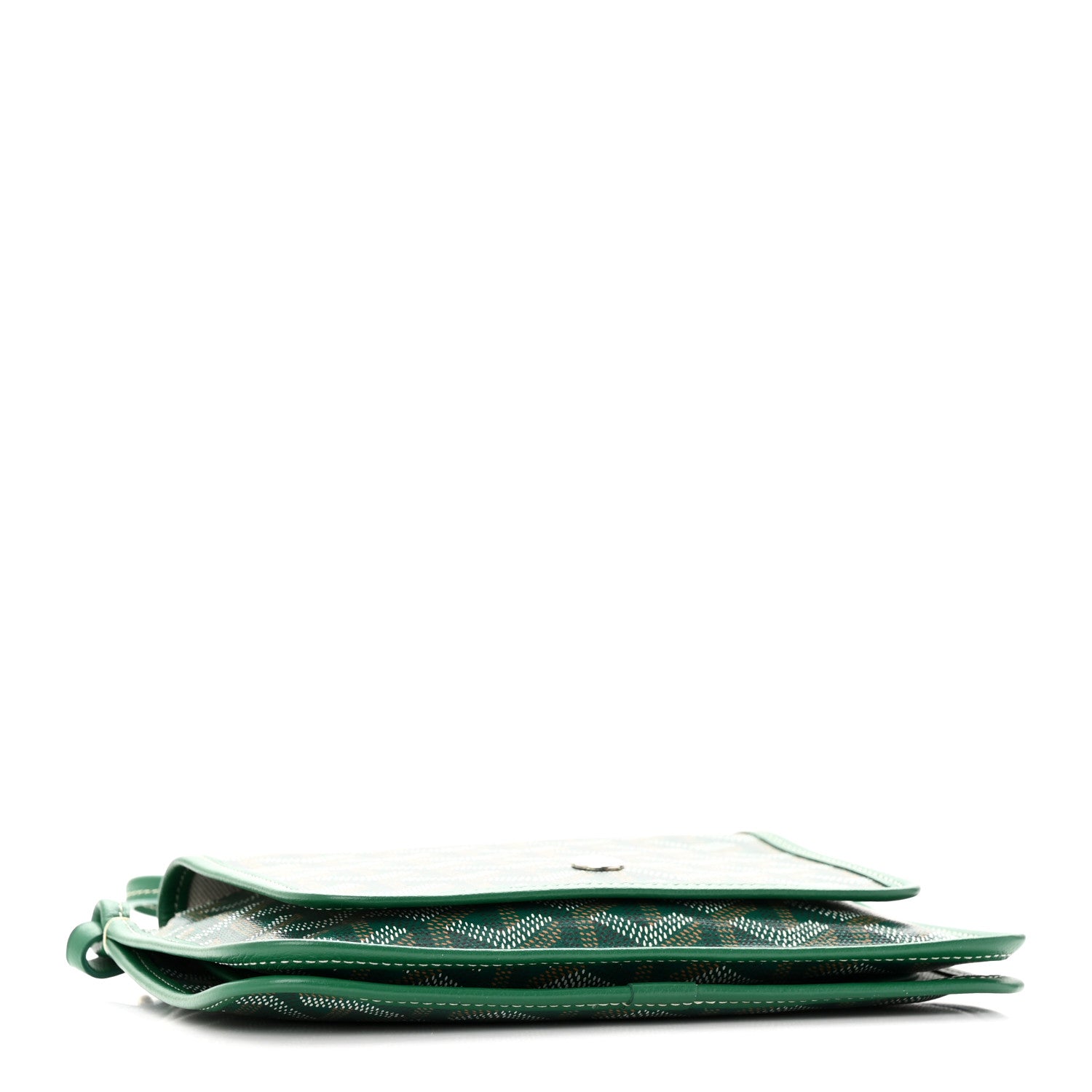 Goyard Goyardine Plumet Wallet Clutch Green 4 of 13
