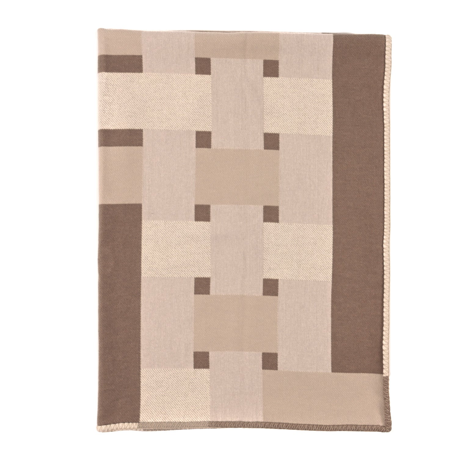 Hermes Wool Cashmere Tissage Blanket Sable 1 of 3