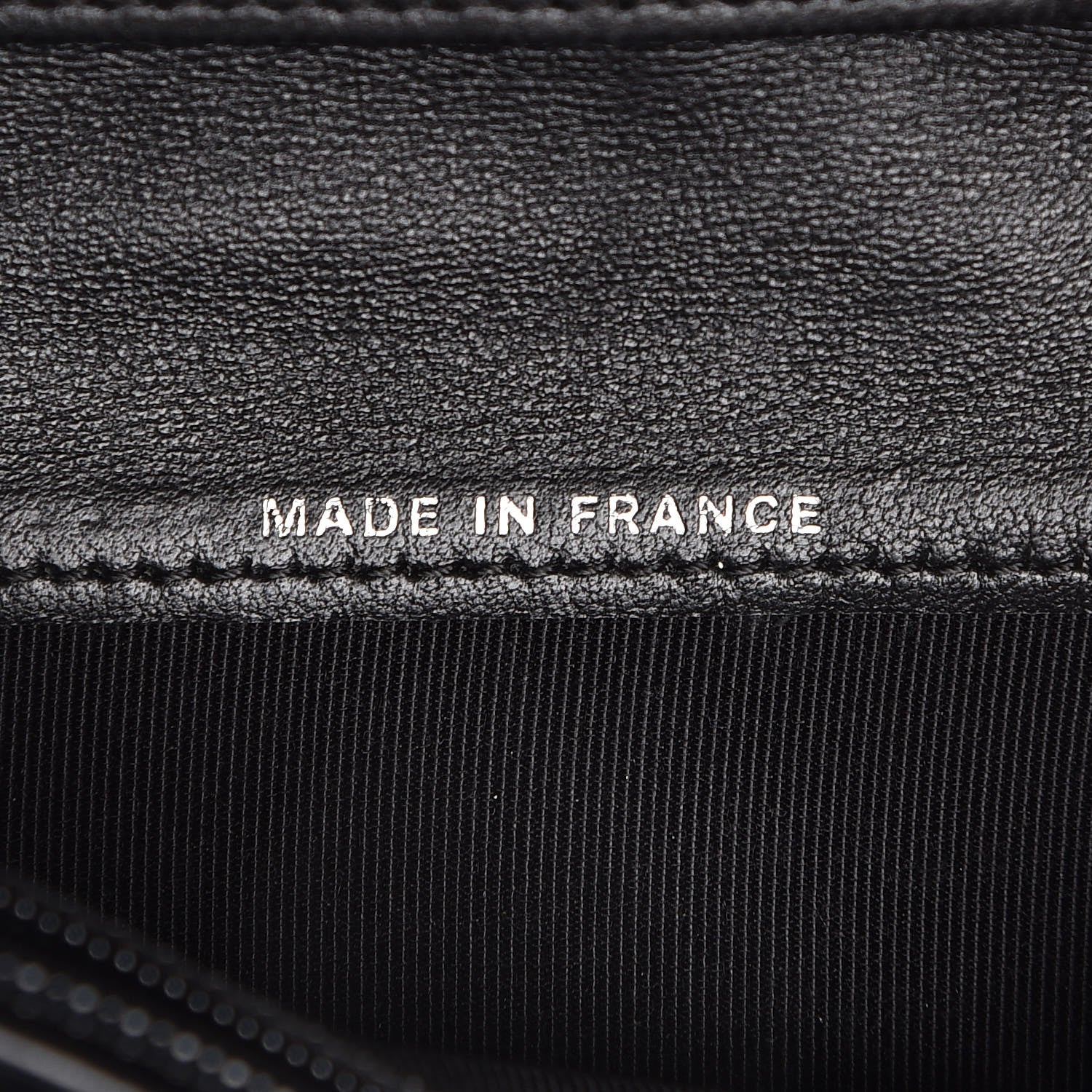 Chanel Lambskin Quilted Yen Wallet Black 7 of 11