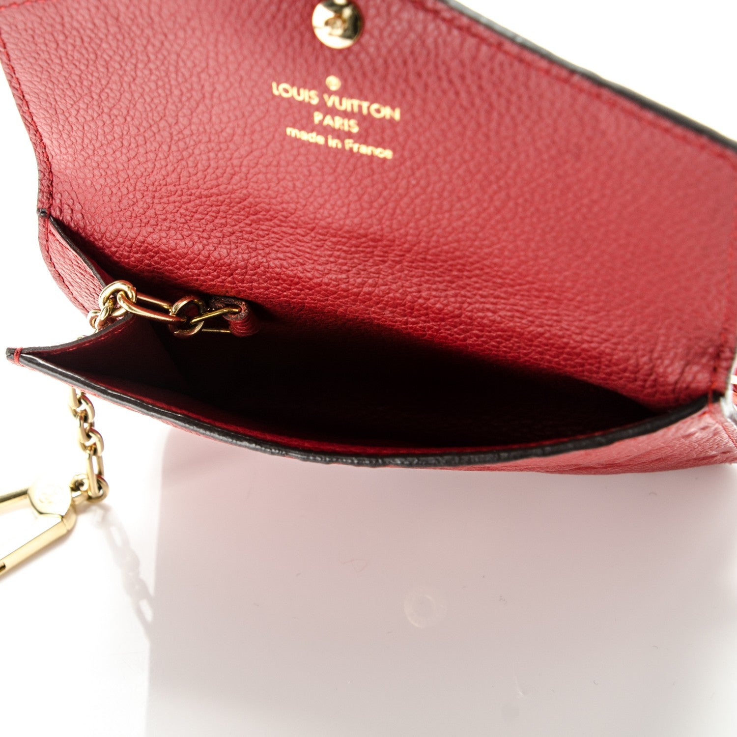 Louis Vuitton Empreinte Key Pouch Cherry 7 of 7