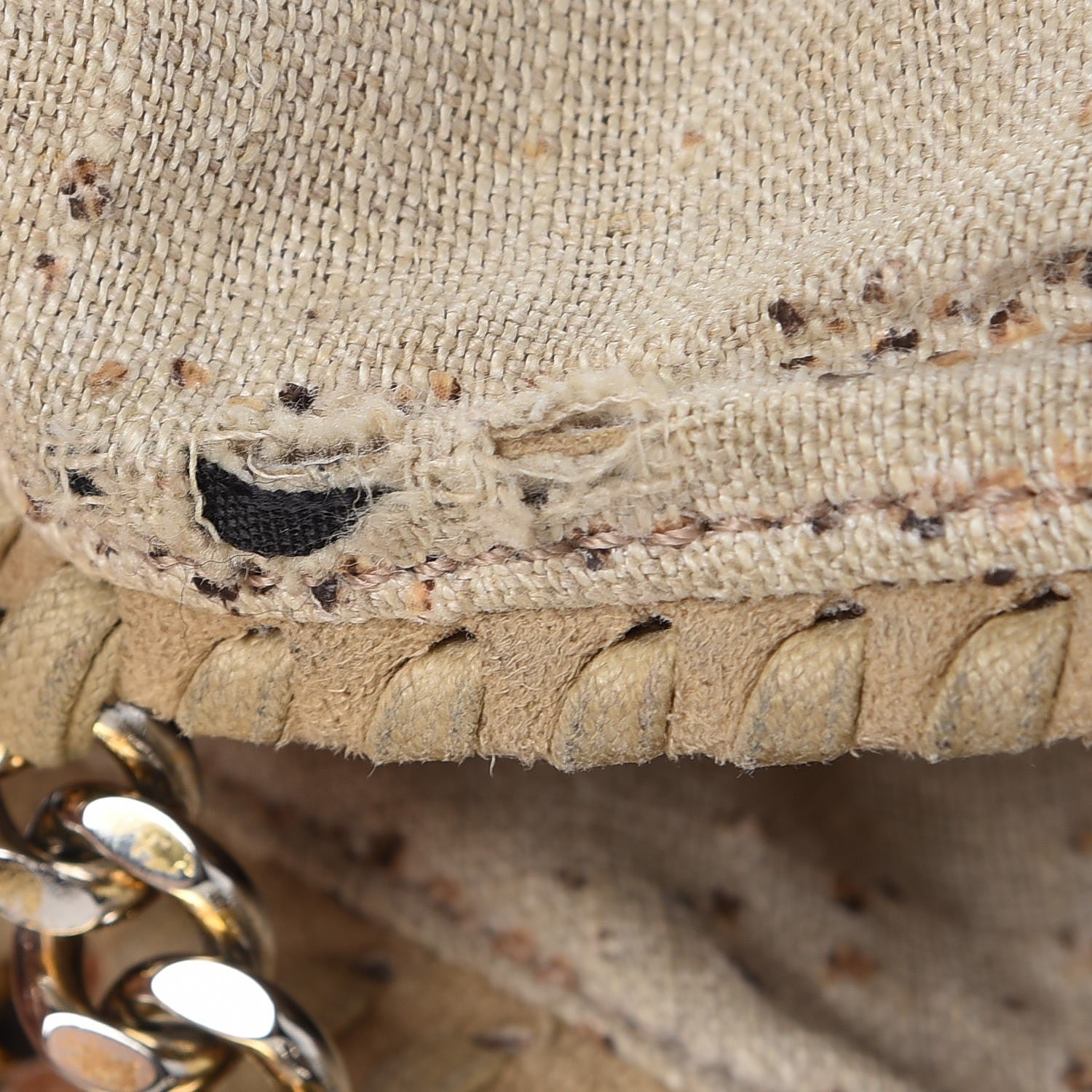 Stella McCartney Linen Eco Python Print Falabella Tote 6 of 8