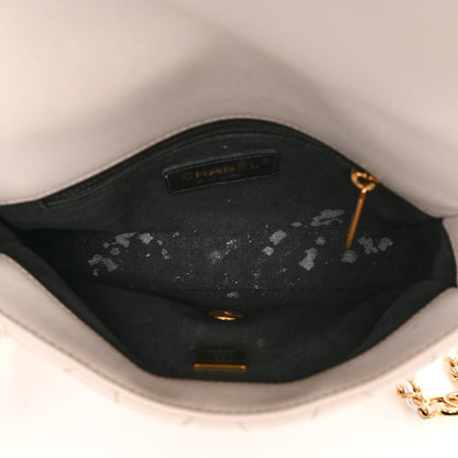 Chanel Caviar Quilted Mini CC You Flap White 5 of 10