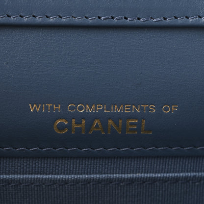 Chanel Denim Quilted Flap Mini Crossbody Blue 7 of 11