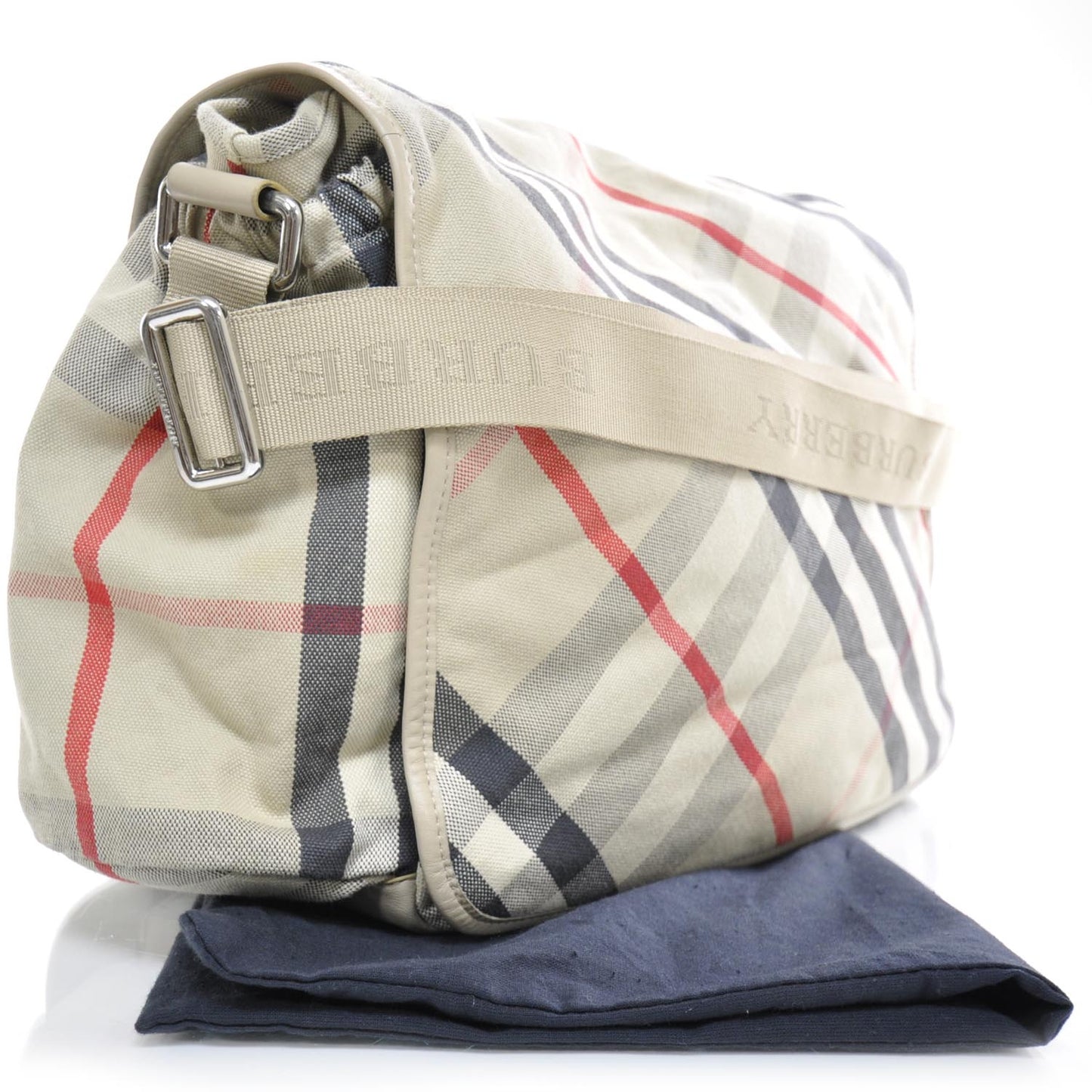 Nova Check Diaper Messenger Bag