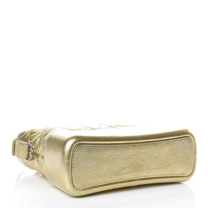 Chanel Metallic Aged Calfskin Quilted Medium Gabrielle Gold 5 of 10