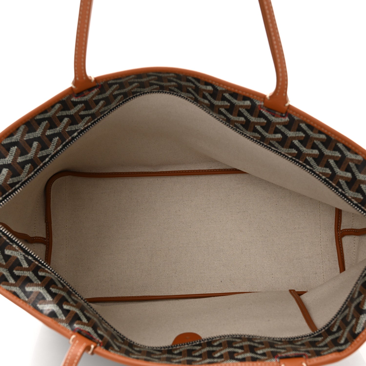 Goyard Goyardine Artois MM Black Gold 5 of 10