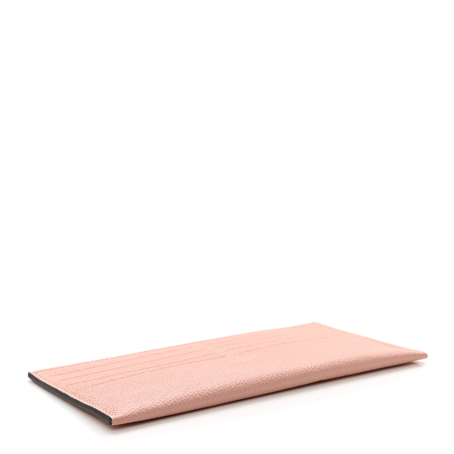 Calfskin Felicie Card Holder Insert Rose Ballerine