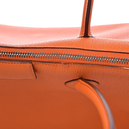 Hermes Taurillon Clemence Paris Bombay 37 Orange 9 of 27