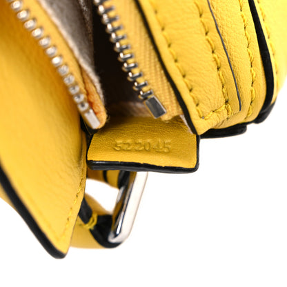Loewe Calfskin Nano Puzzle Bag Yellow 7 of 10