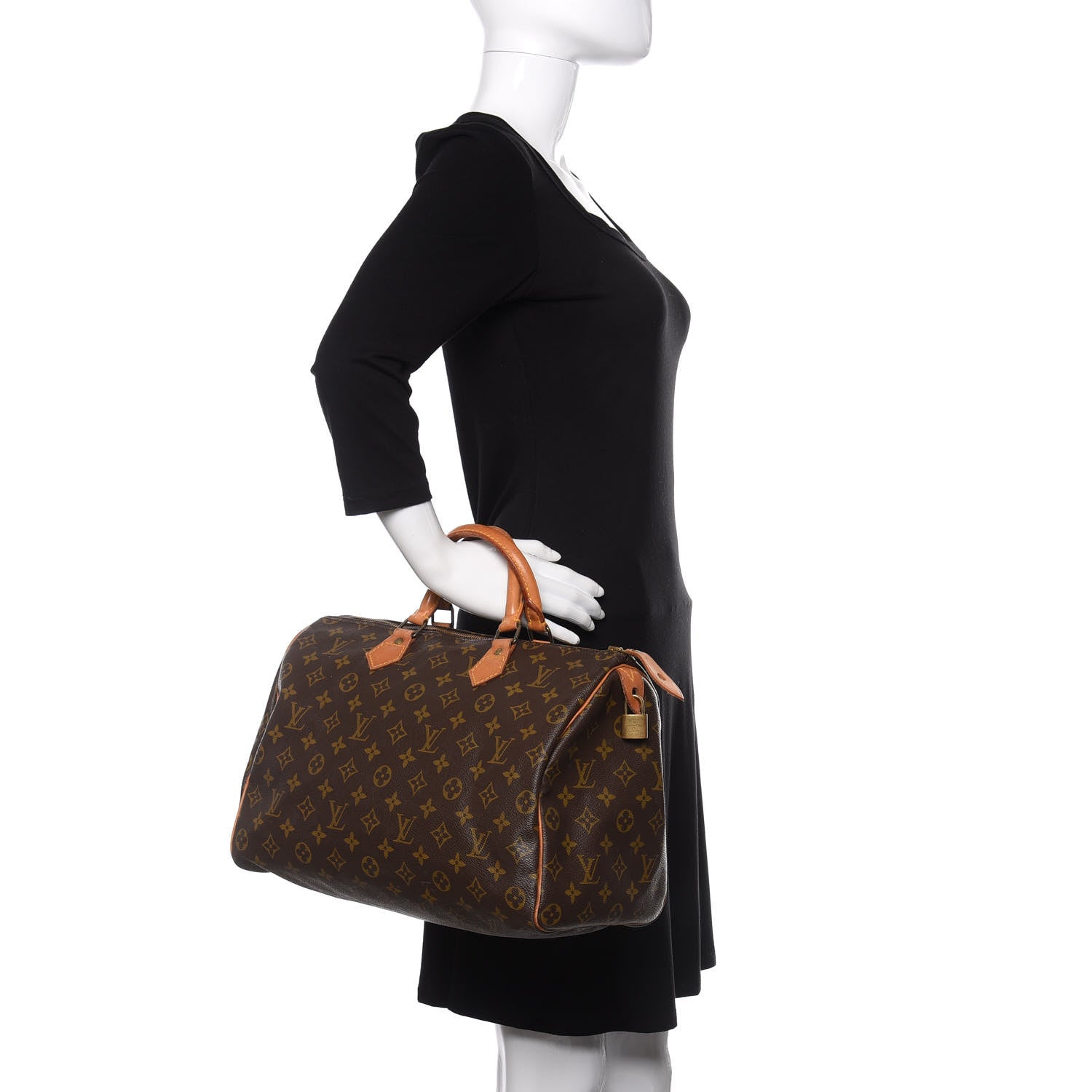 Louis Vuitton Monogram Speedy 35 2 of 16