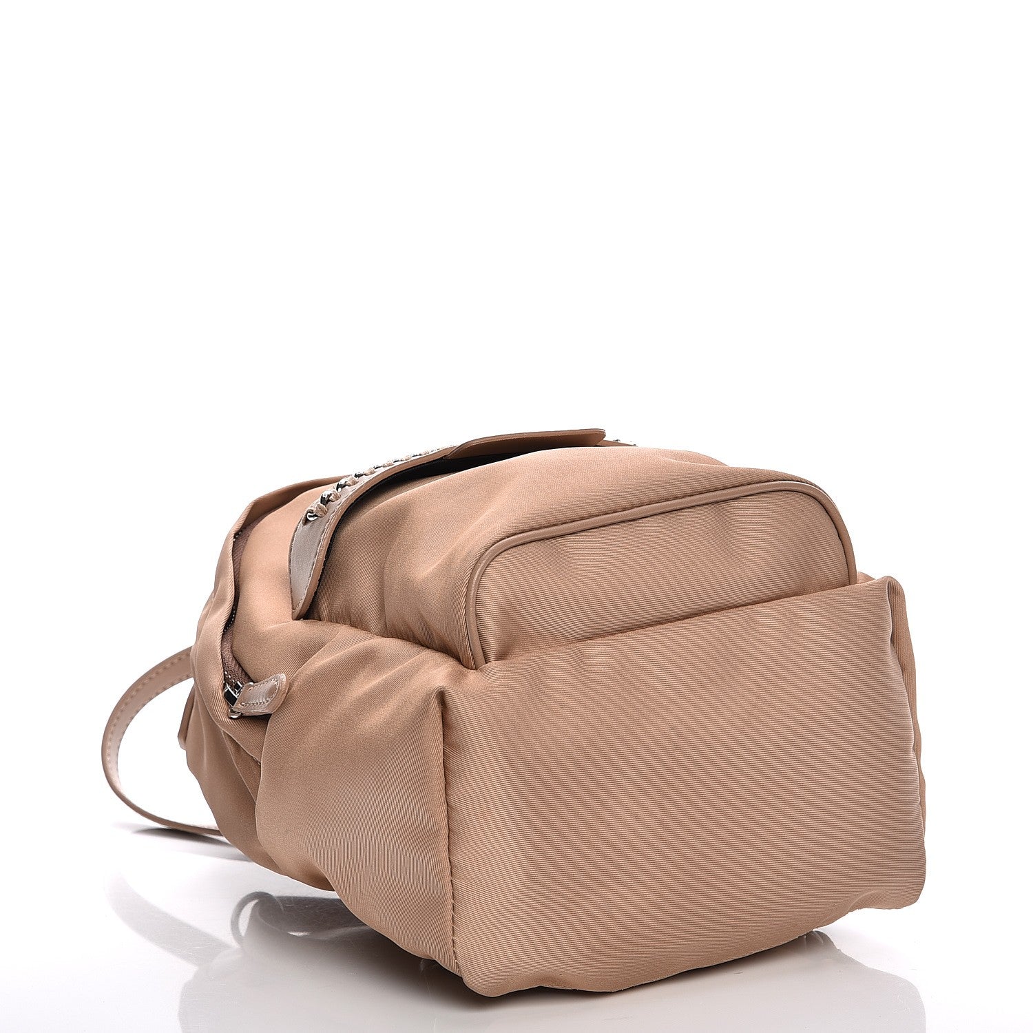 Stella McCartney Nylon Eco Alter Nappa Mini Falabella GO Backpack Powder 4 of 7
