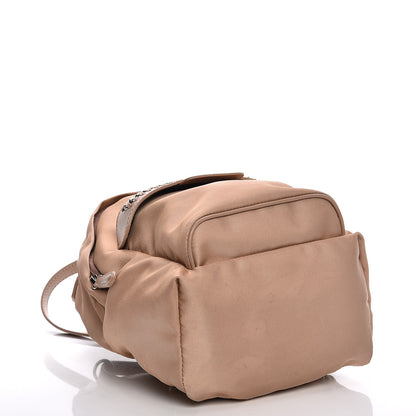 Stella McCartney Nylon Eco Alter Nappa Mini Falabella GO Backpack Powder 4 of 7