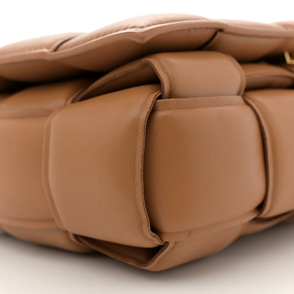 Bottega Veneta Nappa Maxi Intreccio Padded Cassette Crossbody Bag Caramel 9 of 13