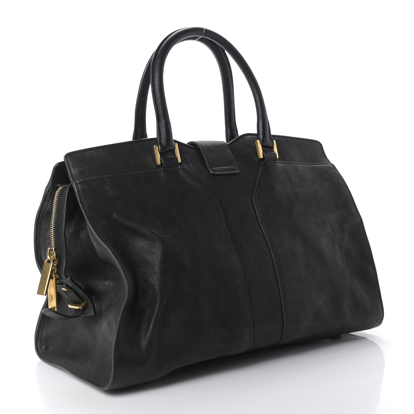 Sheepskin Medium Cabas ChYc Black