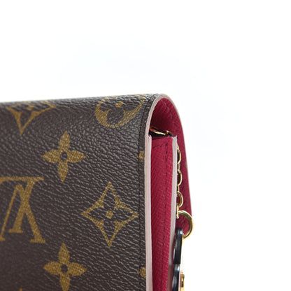 Louis Vuitton Monogram Bloom Flower Emilie Wallet 11 of 12