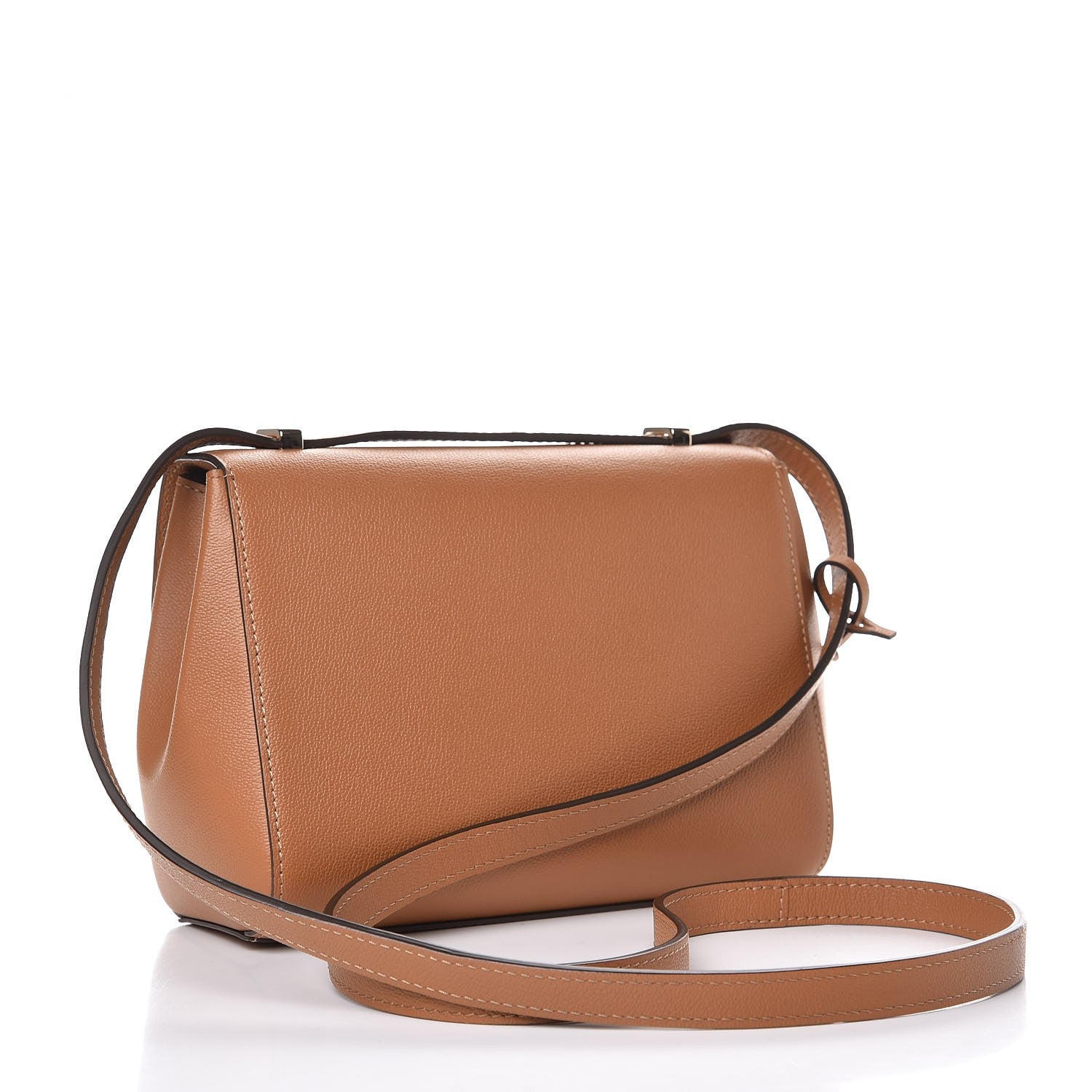 Delvaux Grained Calfskin Simplissime City PM Vegetal 3 of 7