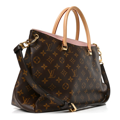 Louis Vuitton Monogram Pallas Rose Ballerine 2 of 8