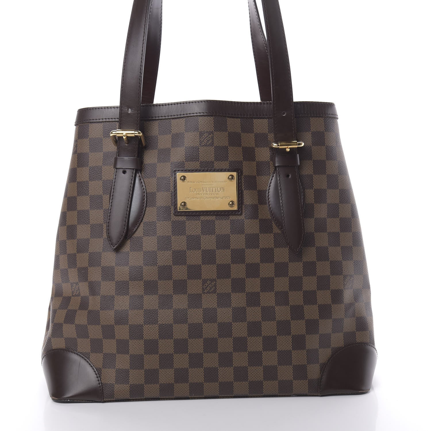 Louis Vuitton Damier Ebene Hampstead GM 8 of 17