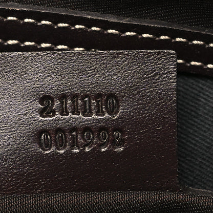 Gucci GG Supreme Monogram Belt Bag Dark Brown 7 of 10
