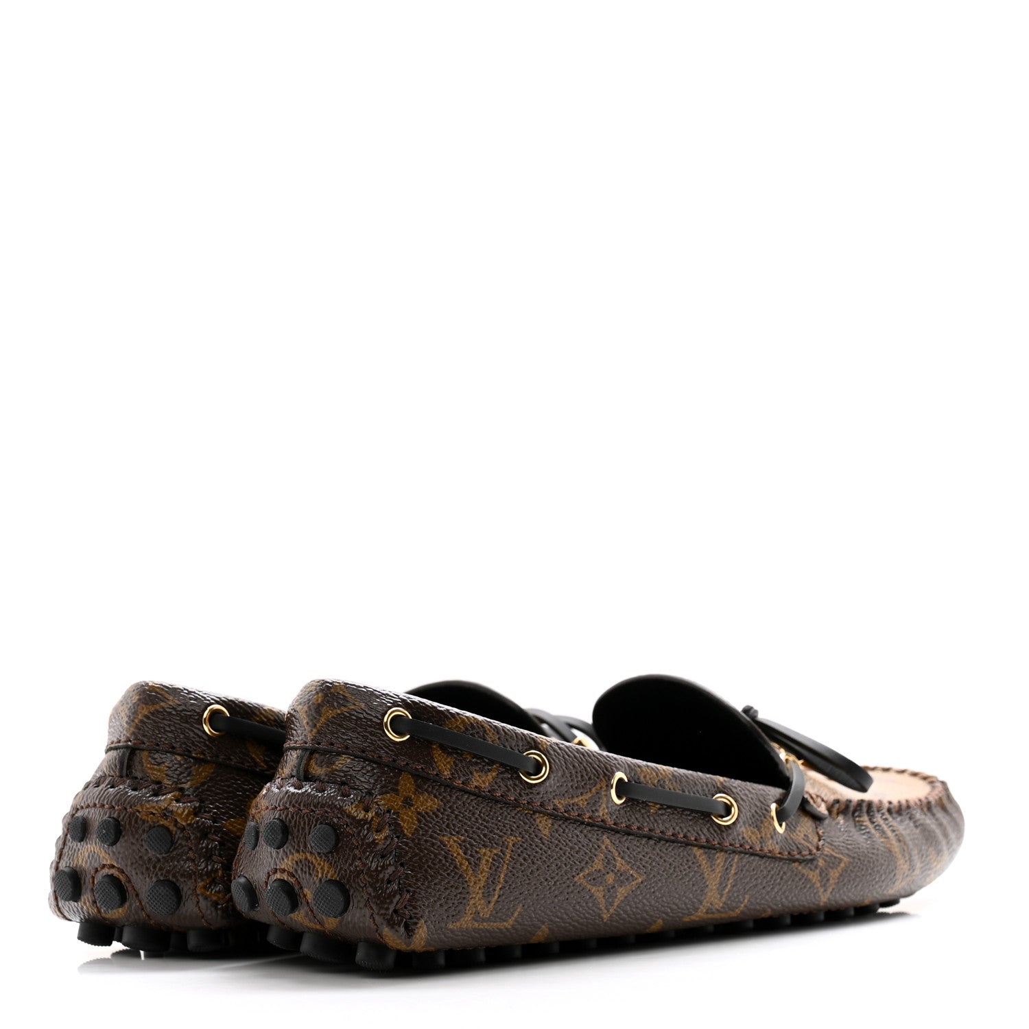 Louis Vuitton Patent Reverse Monogram Gloria Loafers 38.5 4 of 10