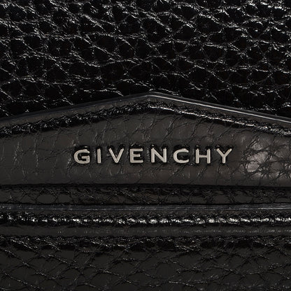 Givenchy Grained Calfskin Medium Antigona Envelope Clutch Black 8 of 8