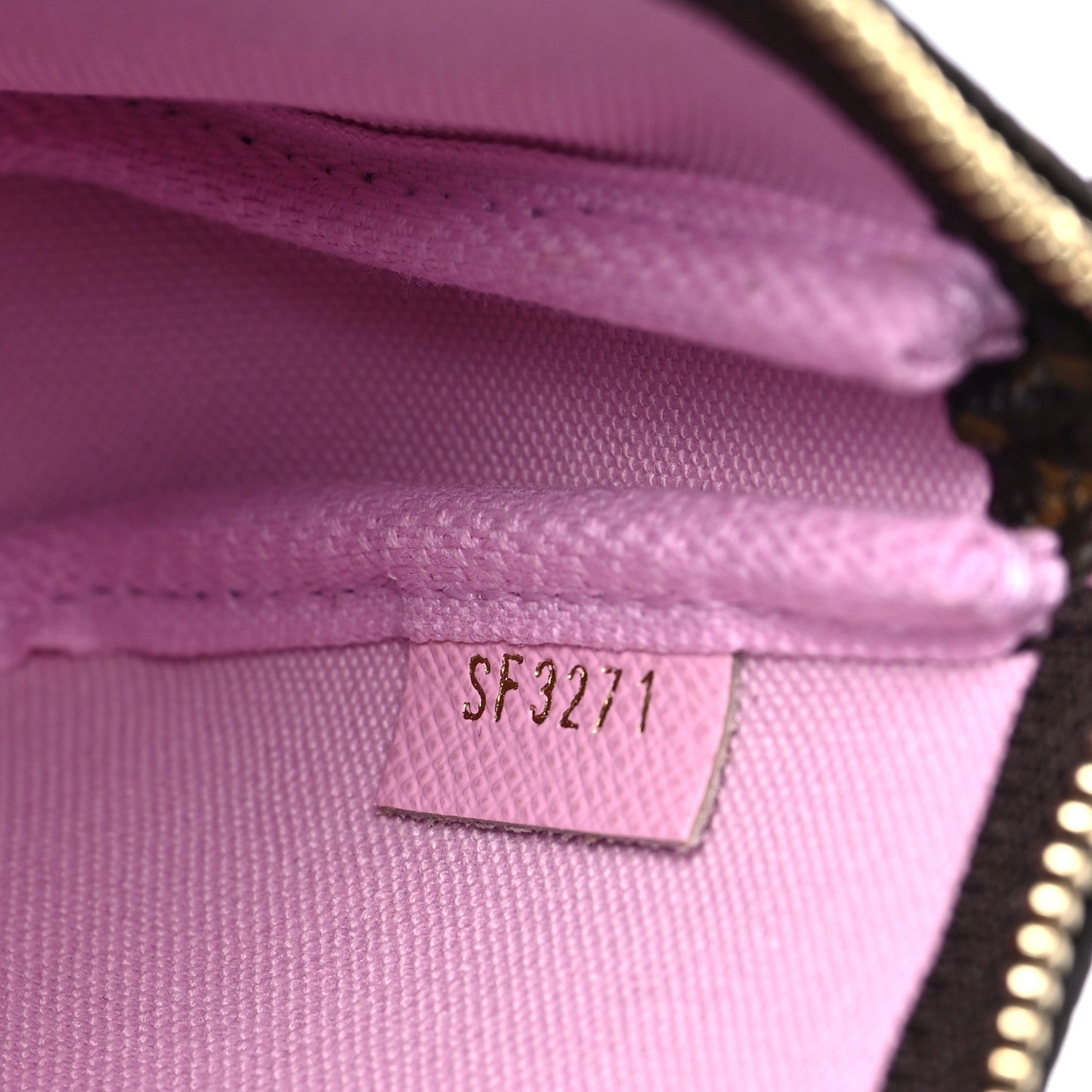 Louis Vuitton Monogram 2021 Christmas Animation Japanese Garden Mini Pochette Accessories Wisteria Pink 7 of 8