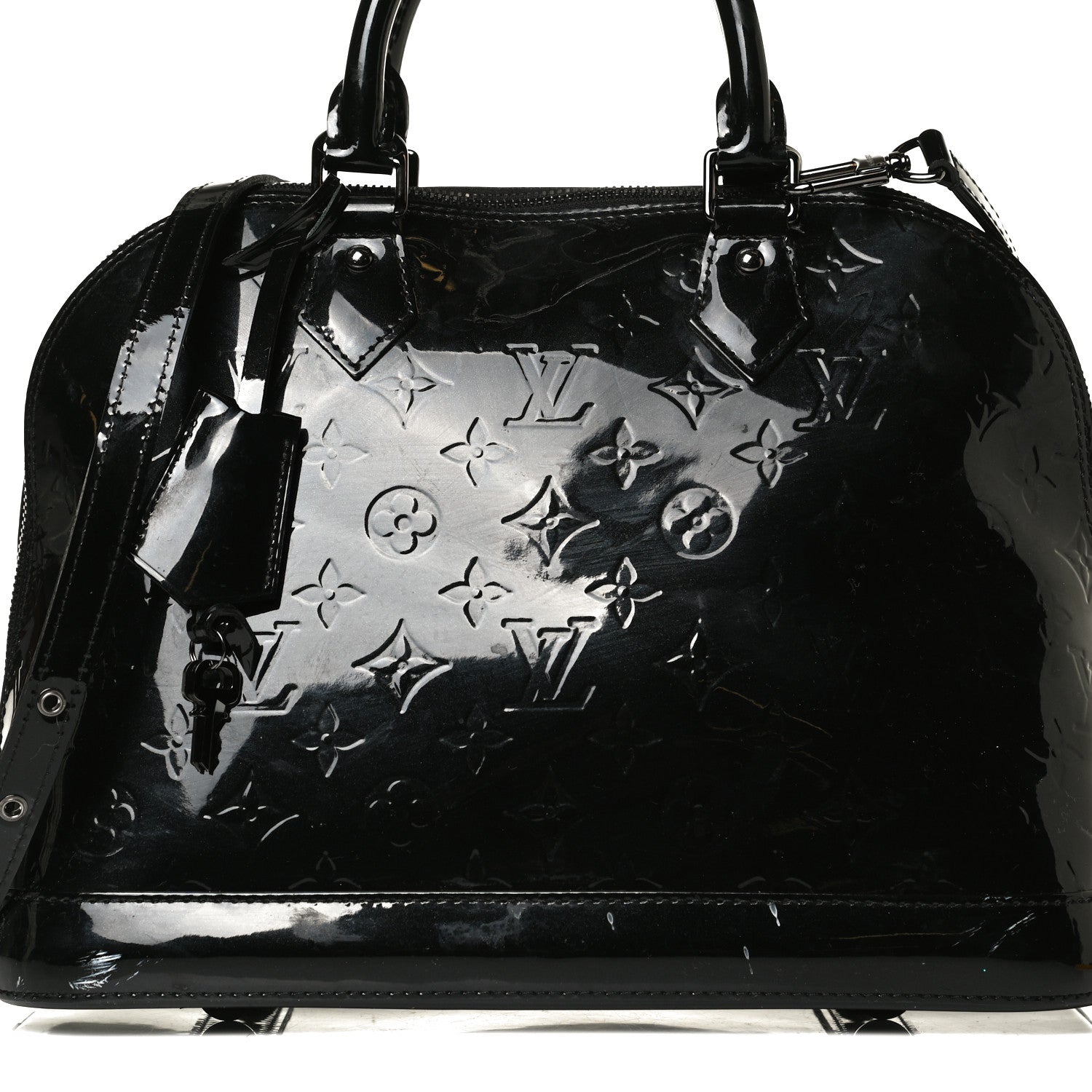 Louis Vuitton Vernis Alma PM Noir Magnetique 13 of 32