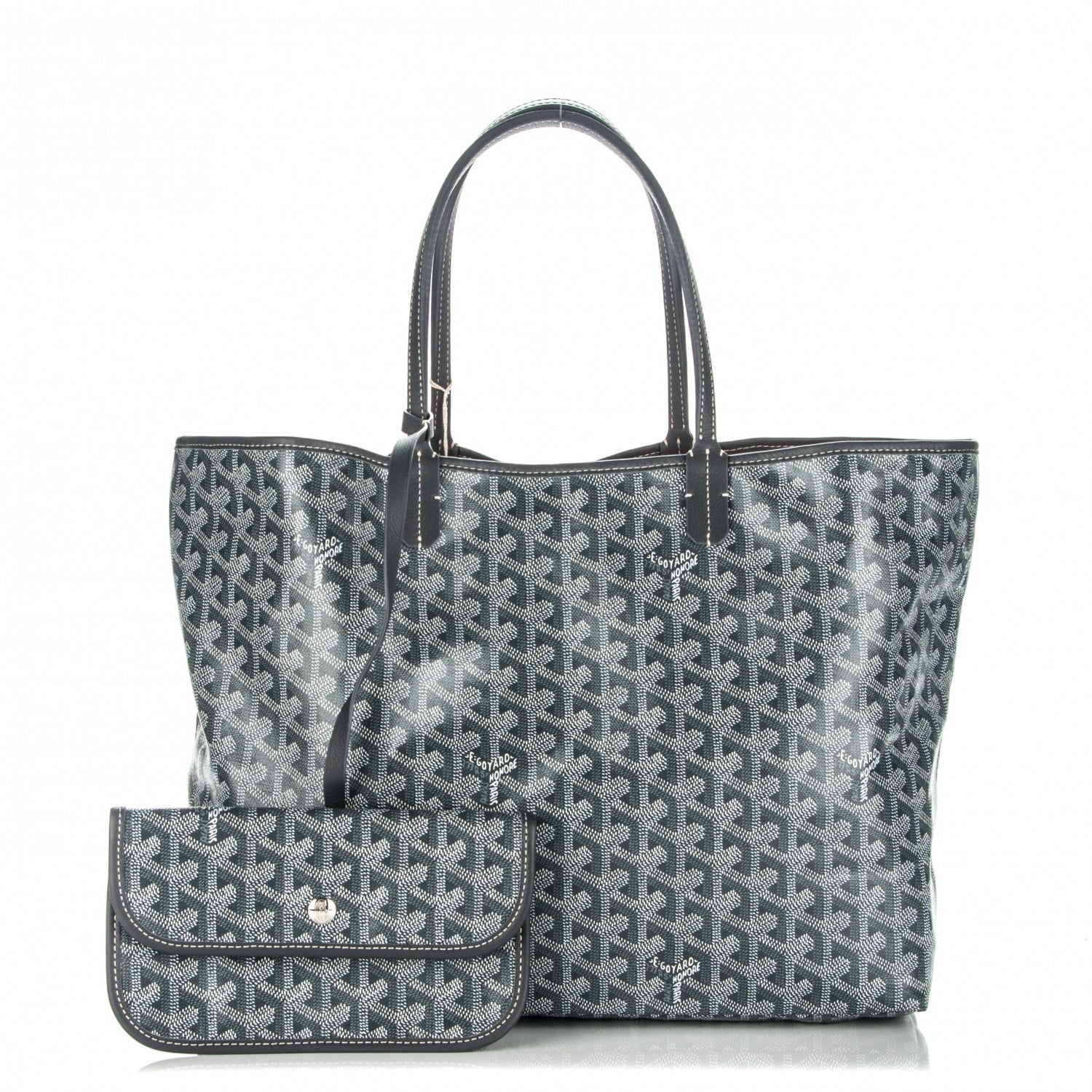 Goyard Goyardine Saint Louis PM Grey 1 of 8