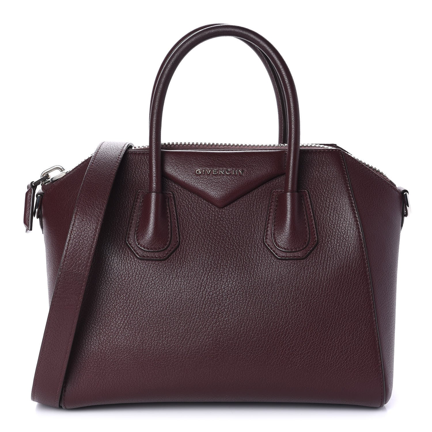 Givenchy Sugar Goatskin Small Antigona Oxblood 1 of 16