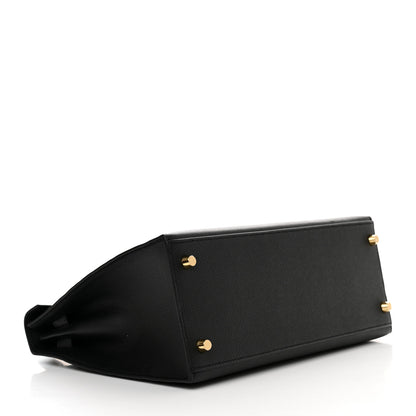 Hermes Epsom Kelly Sellier 28 Black 4 of 11