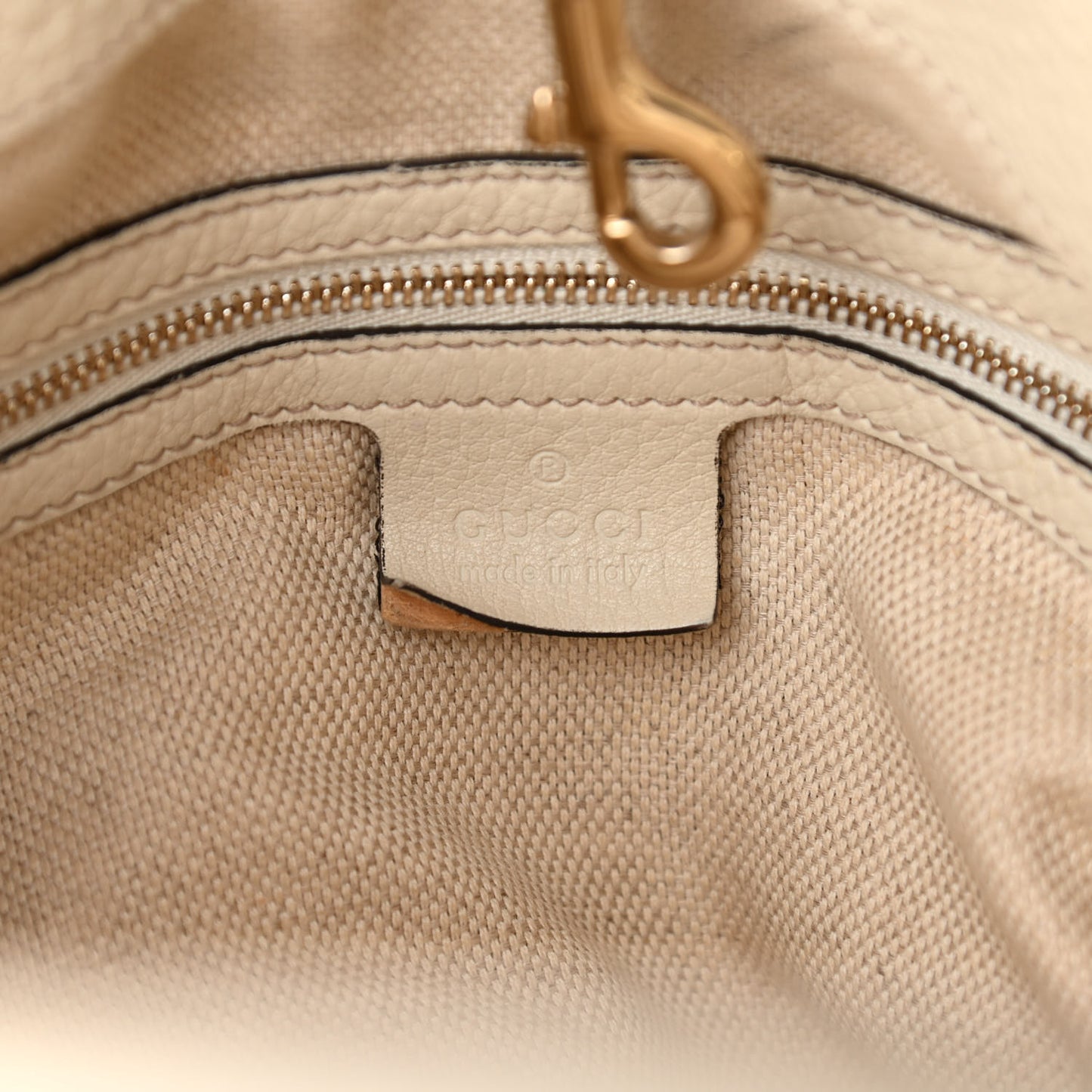 Cellarius Calfskin Medium Soho Chain Shoulder Bag Mystic White