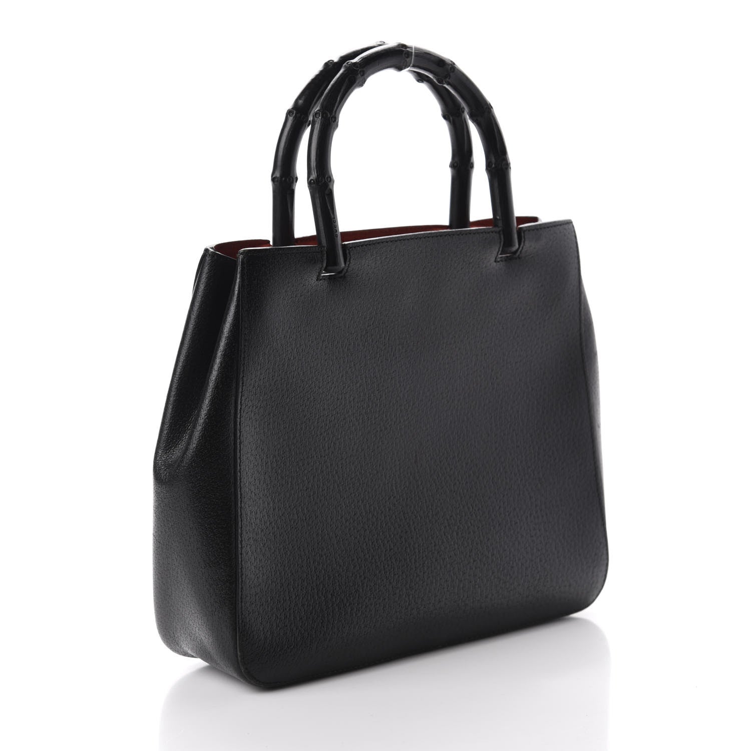 Gucci Cinghiale Bamboo Tote Black 3 of 10