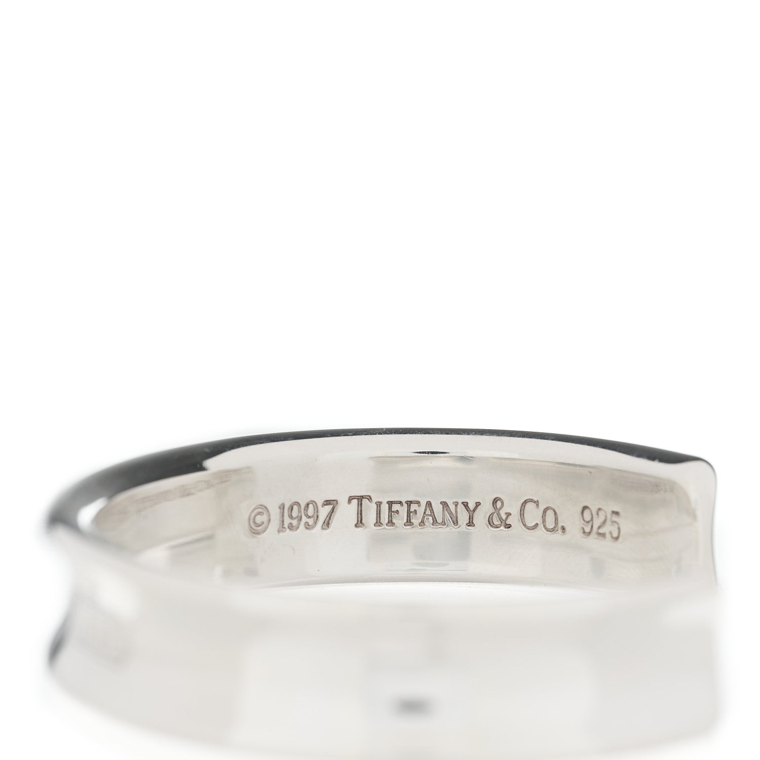 Tiffany Sterling Silver 1837 Cuff Bracelet 3 of 6