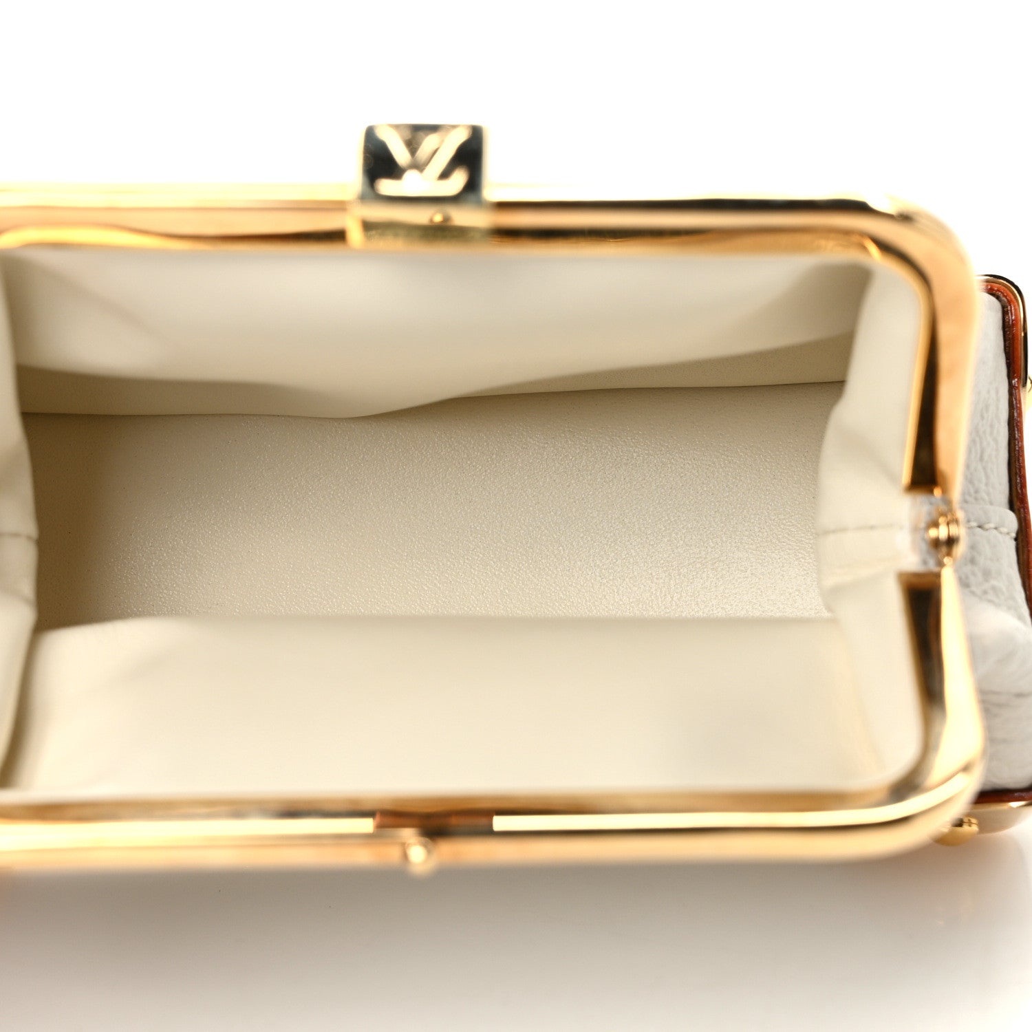 Louis Vuitton Suhali Porte-Monnaie Coin Purse White 5 of 6