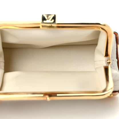Louis Vuitton Suhali Porte-Monnaie Coin Purse White 5 of 6