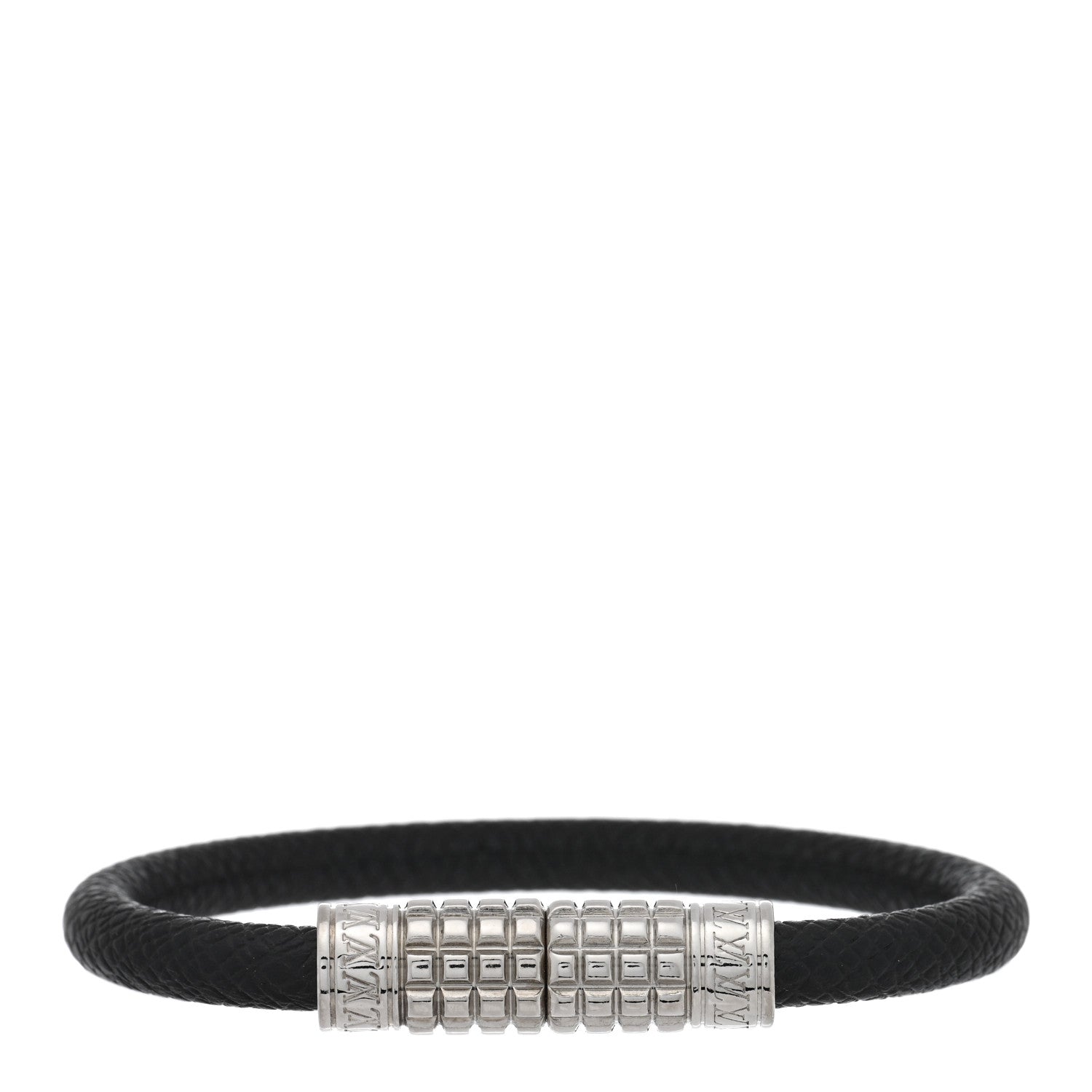 Louis Vuitton Damier Graphite Digit Bracelet 19 1 of 4