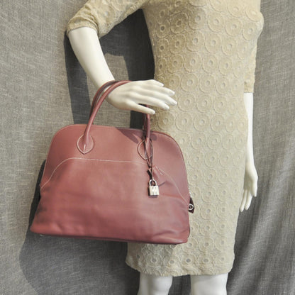 Hermes Sikkim Bolide Relax 35 Bois de Rose Rosewood 2 of 6