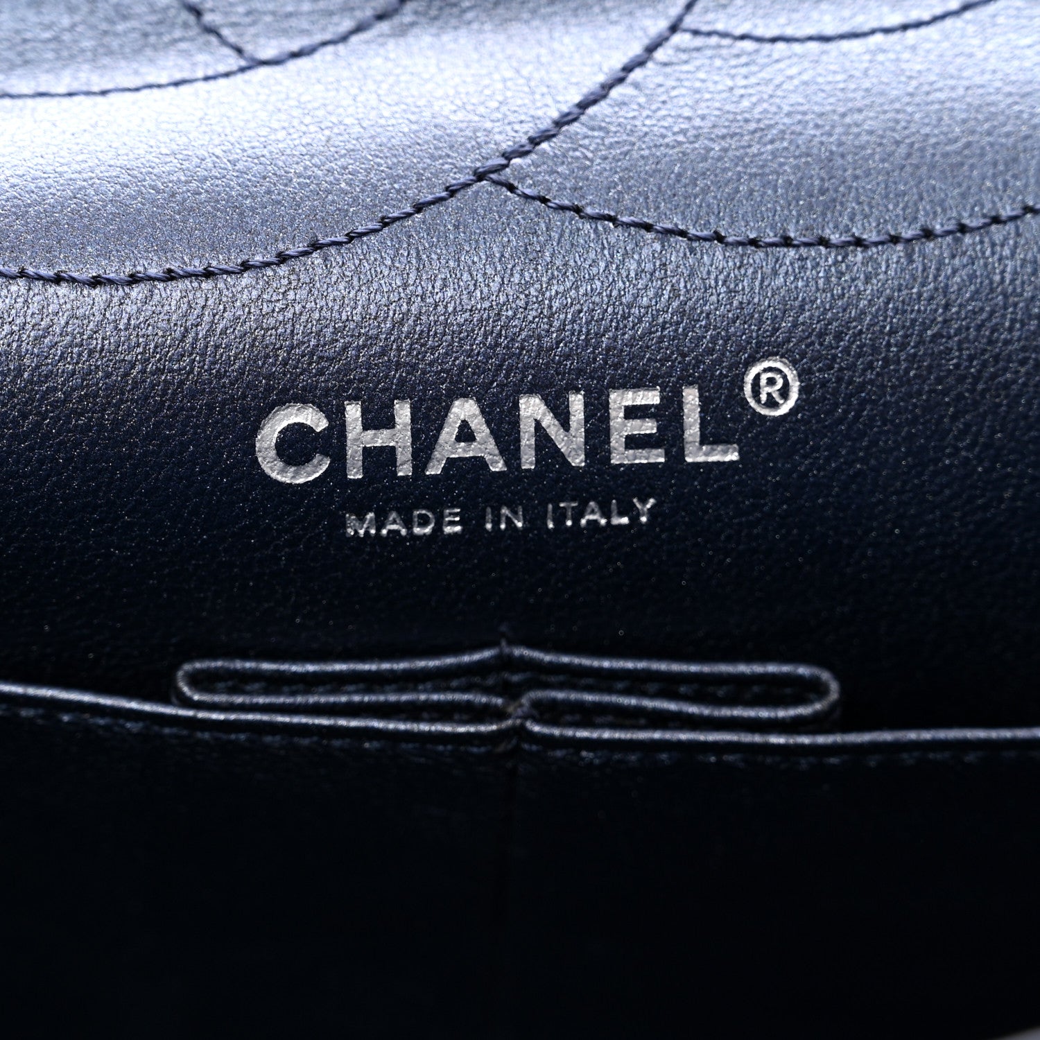 Chanel Metallic Aged Calfskin Quilted 2.55 Reissue 228 Flap Blue 7 of 10