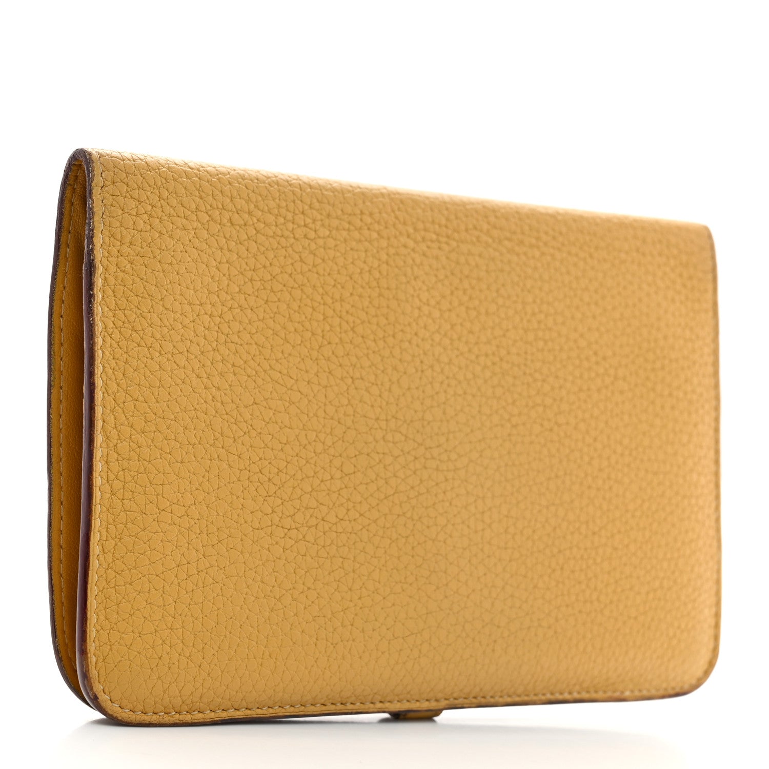 Hermes Togo Dogon Duo Wallet Curry 3 of 7