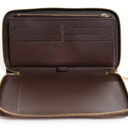 Louis Vuitton Damier Ebene Zippy Organizer Wallet 6 of 8