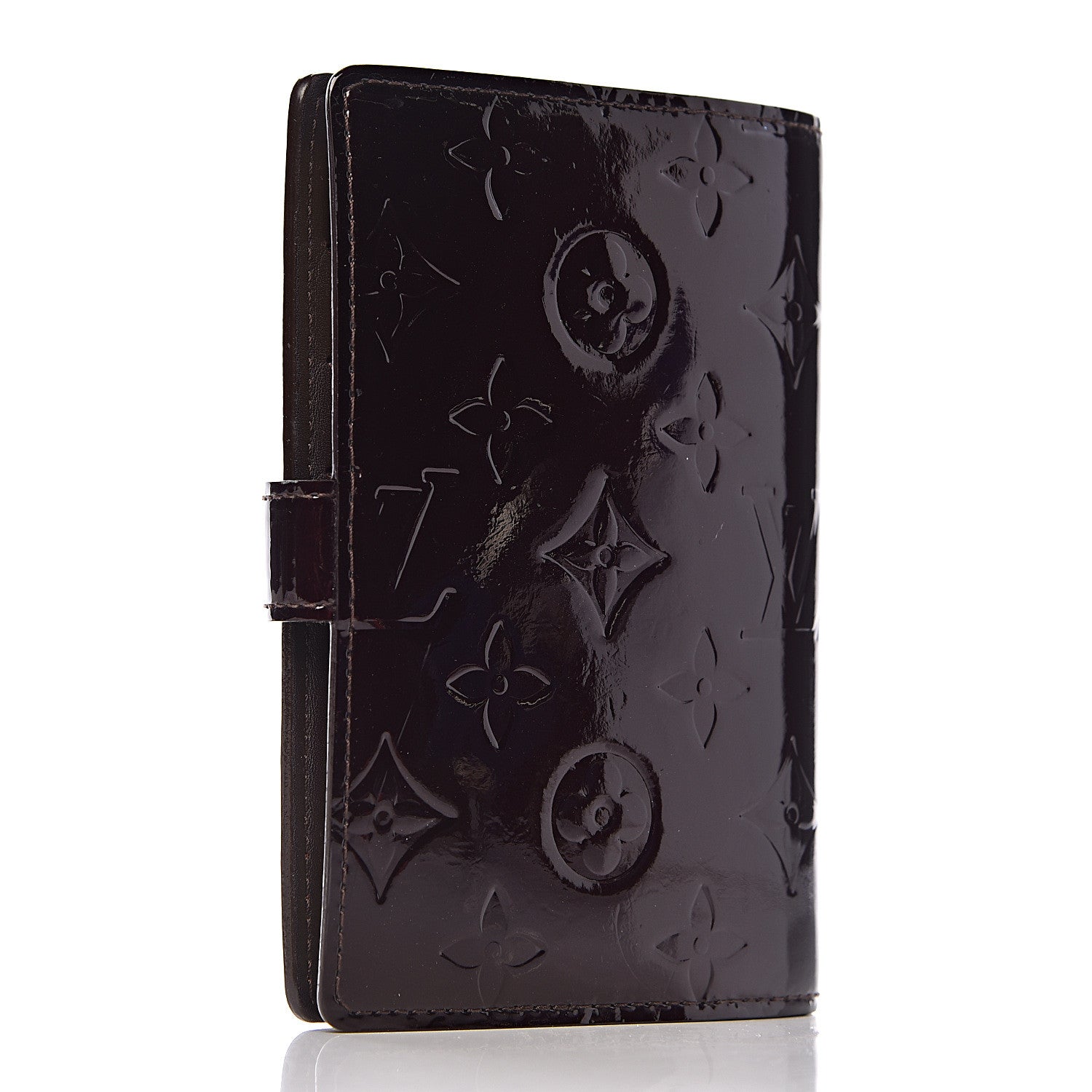 Louis Vuitton Vernis Small Ring Agenda Cover Amarante 3 of 10