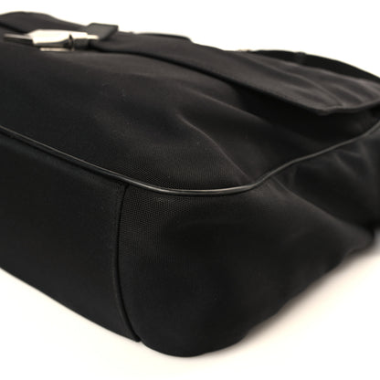 Gucci Nylon Flap Messenger Bag Black 9 of 9