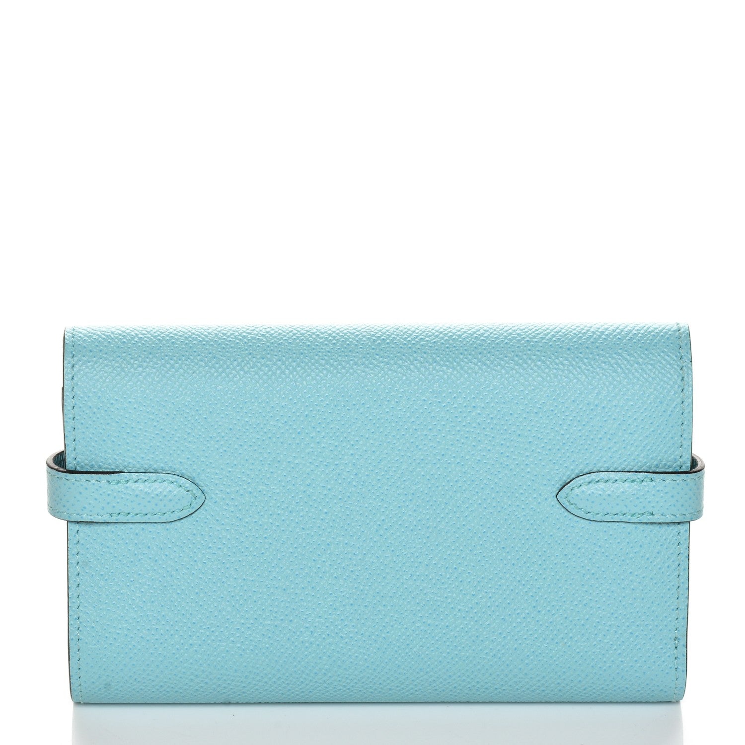 Hermes Epsom Medium Kelly Wallet Bleu Atoll 7 of 19