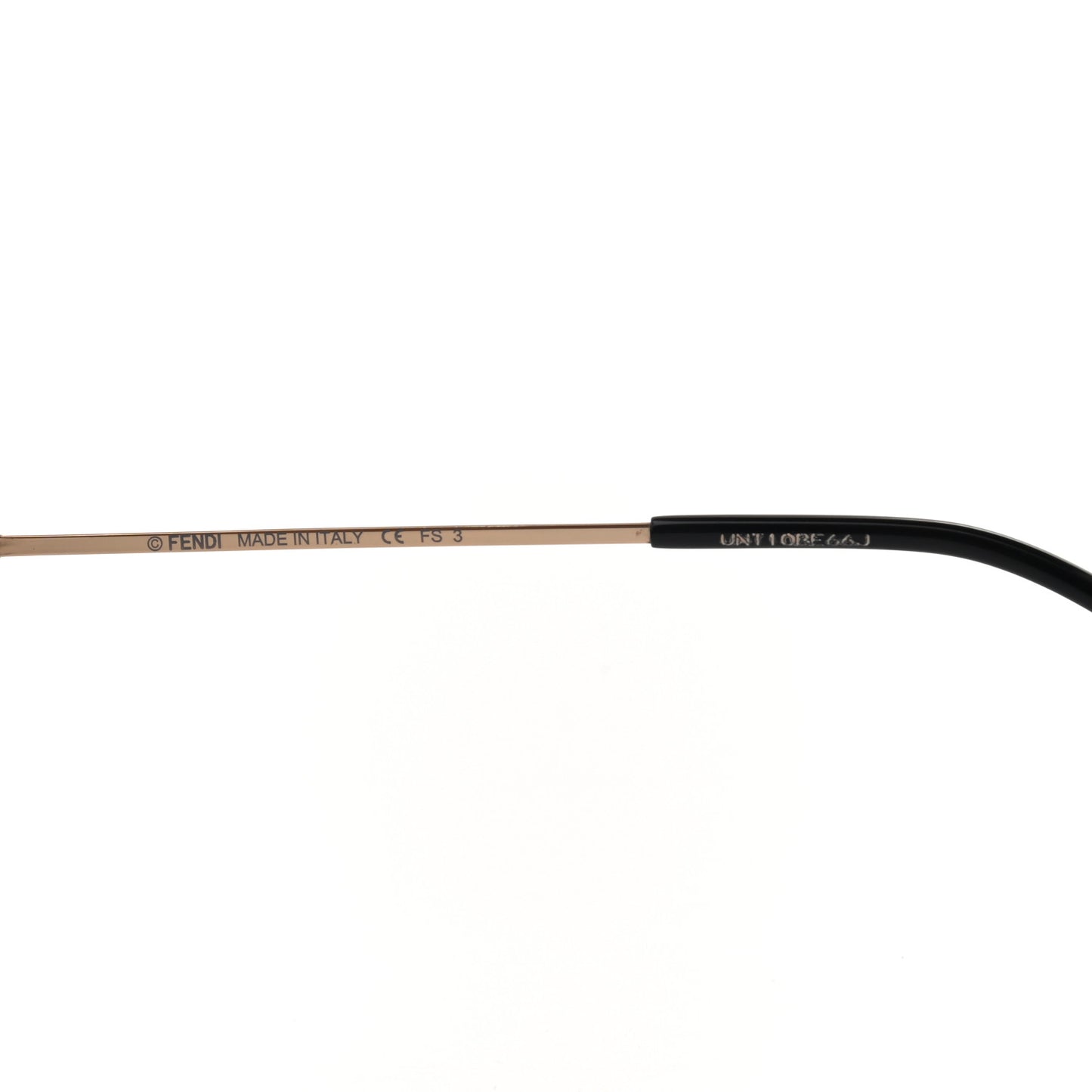 Cut-Eye Sunglasses FF 0341/S Gold Yellow