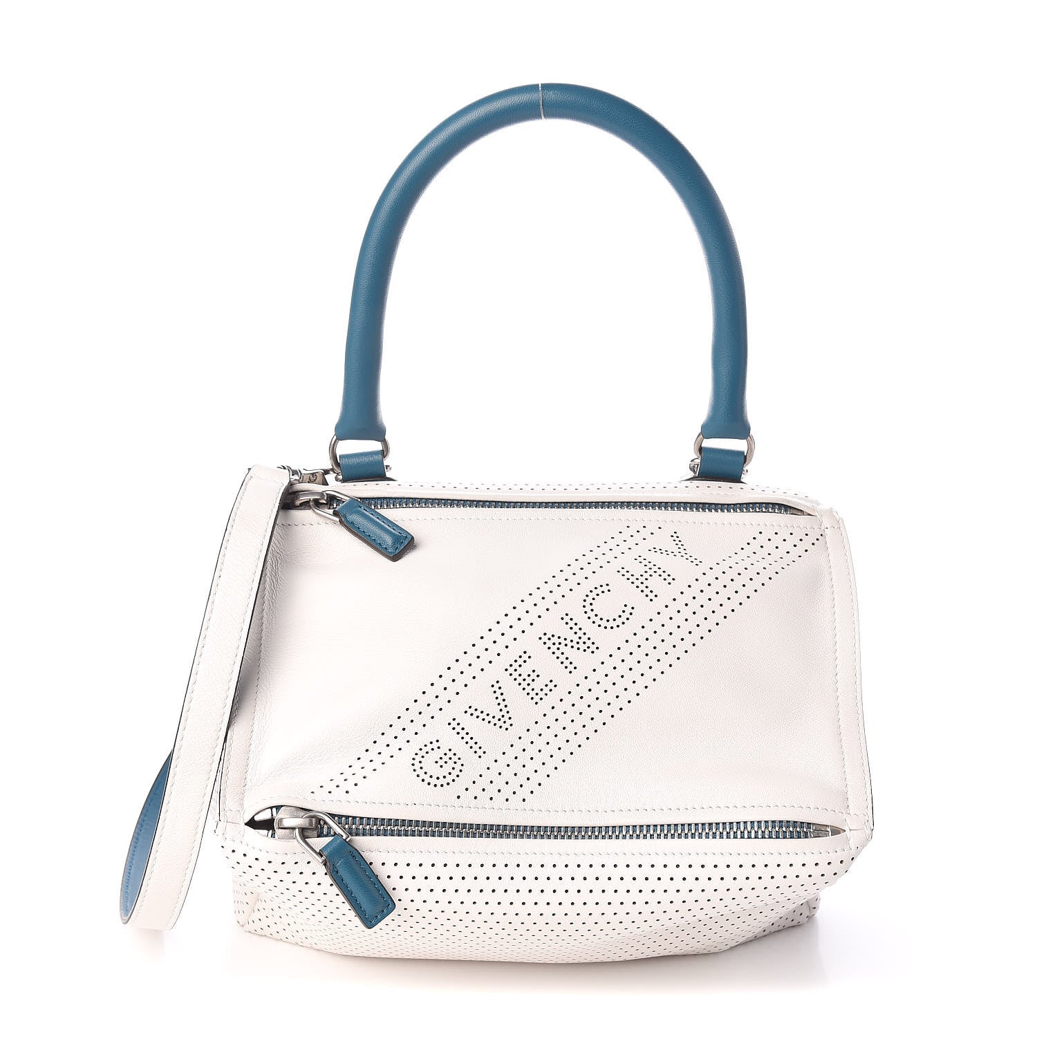 Givenchy Lambskin Perforated Small Pandora White 1 of 10