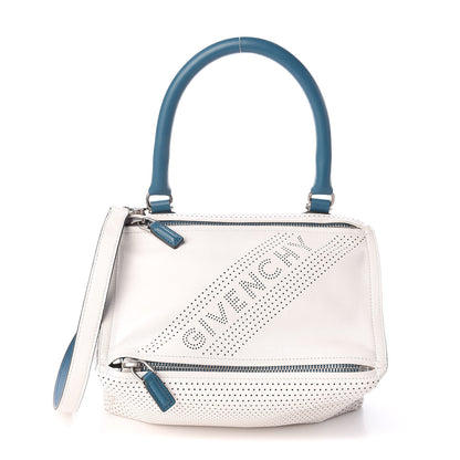 Givenchy Lambskin Perforated Small Pandora White 1 of 10